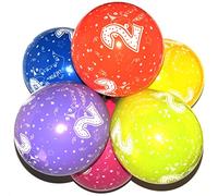 Happium Globos de látex surtidos de 12 pulgadas, 2 años, globos de cumpleaños número 2, paquete de 10 dinosaurios multicolores