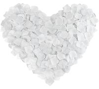 Happium Pétalos de rosa 1000, pétalos de flores artificiales de seda, decoraciones románticas, pétalos de rosa emulados para decoración de bodas, San Valentín, decoración de confesiones,