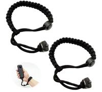 HAPPOW 2 correas de muñeca para cámara con tornillo de anilla en D de 1/4 pulgadas, correa de nailon ajustable, compatible con Insta360 DSLR/GoPro DJI/cámara deportiva/palo selfie