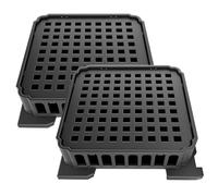 HAPPOW 2 filtros Fresh Air para frigorífico Liebherr, filtro de carbón activo Freshair compatible con modelos Liebherr 7440021-00/9096989/9882460/9882429/988246000/988246001 (cuadrado)