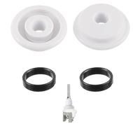 HAPPOW 2 juegos de cepillo de dientes eléctrico resistente al agua anillo de sellado para Philips HX6300/HX6500/HX6700/HX6800/HX6900/HX9100/HX9300/HX9600/HX9900 Series, 2 anillos de plástico y 2