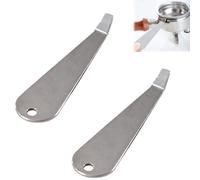 HAPPOW 2 piezas de café portafiltros cesta removedor de cesta de acero inoxidable, herramienta de extracción de cesta de café profesional, con gancho para colgar para un almacenamiento práctico