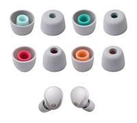 HAPPOW 4 pares de tapones para los oídos para Sony WF-1000XM5/WF-1000XM4/WF-1000XM3/WF-C700N/WF-XB700/WF-C500 (gris)