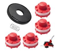 HAPPOW Bobina de hilo para cortabordes Einhell GE-CT 36/30 Li E Solo, con 4 bobinas de hilo, 1 cubierta de recortadora, 1 muelle, bobina de repuesto para cortacésped Einhell