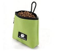HAPPOW Bolsa de golosinas para adiestramiento de perros, impermeable, ligera, color verde, manos libres, para obediencia organizada y paseos fáciles