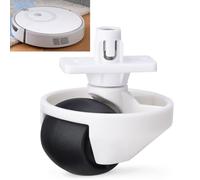 HAPPOW Rueda delantera para robot aspirador Roborock S8/S7/S6/S5/Q7/G20/G10S/G10/T7S/S65/S55/S45 Serie universal, rueda silenciosa, piezas de repuesto para Roborock S7/S7 Max Ultra Accesorios