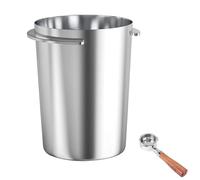 HAPPOW Vaso dosificador de 54 mm, vaso dosificador de espresso de acero inoxidable 304, para portafiltros de 54 mm, conexión en polvo sin costuras, accesorios de café para barista, hogar, cafetería