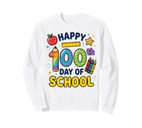 Happy 100th Day Schools Maestro Niños Niños 100 Días de Escuela Sudadera