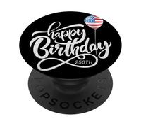 Happy 250th Birthday America - USA Anniversary 2026 Graphic PopSockets PopGrip Adhesivo