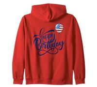 Happy 250th Birthday America - USA Anniversary 2026 Graphic Sudadera con Capucha