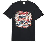Happy 250th Birthday USA 1776 2026 Patriotic USA Comfort Colors Adult Heavyweight T-Shirt