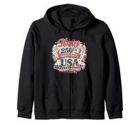 Happy 250th Birthday USA 1776 2026 Patriotic USA Sudadera con Capucha