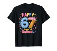 Happy 67 Days of School Six Seven Kids Boys Niñas 6 7 Lindos Camiseta