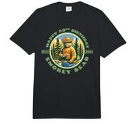 Happy 80th Birthday Smokey Bear 1944-2024 Retro Cupcake Comfort Colors Adult Heavyweight T-Shirt