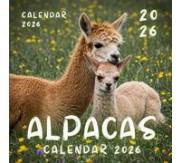 Happy Alpacas 2026 Calendar: A Year of Quirky Smiles