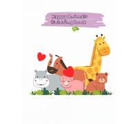 Happy Animals Coloring Book