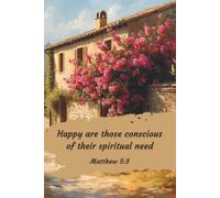 Happy Are Those Conscious of Their Spiritual Need - JW Pioneer Gift Notebook | Encouraging New World Translation Scripture Journal: JW Notebook 2026 Theme Scripture Jehovah's Witness