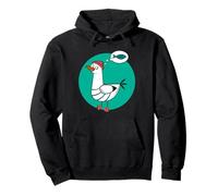 Happy As a Seagull Yummy Fish Food, Funny Seagull Cartoon Sudadera con Capucha