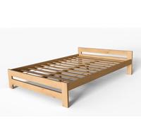 Happy Babies - Cama de madera de 160 x 200 cm + marco de pino - Montaje rápido, cama de dormitorio, fácil montaje, madera maciza (160 x 200) 100% pino