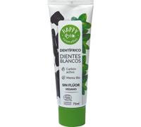 Happy Bio Cosmetics Dentífrico Dientes Blancos Carbón Activo-Menta 75ml