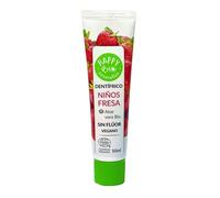 Happy Bio Dentifrico Niños Fresa Sin Fluor 50Ml. Eco