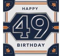 Happy Birthday 49: A Personal Birthday Book - Humorous Quotes and Inspiring Ideas for the New Year of Life (The Best Years - Now)