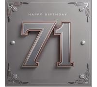 Happy Birthday 71: Ein persönliches Geburtstagsbuch - Humorvolle Sprüche und inspirierende Ideen für das neue Lebensjahr (Die besten Jahre - Jetzt!)