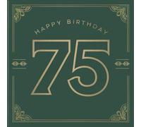 Happy Birthday 75: A Personal Birthday Book - Humorous Quotes and Inspiring Ideas for the New Year of Life (The Best Years - Now)