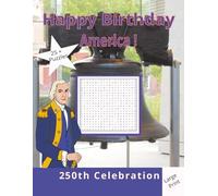 Happy Birthday America! Word Search: A Patriotic and Relaxing Word Search