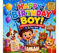 Happy Birthday Boy!: A Silly Rhyming Birthday Adventure with Funny Animal Friends for Boys Ages 3