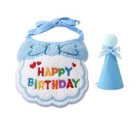 Happy Birthday Cat Costume - Adorable Celebration Collar, Cute Mini Hat Accessory, Joyful Feline Apparel Styling, vibrante Decorative Long-Tail Keyword | Party Wear for Pets, Cats, Dogs