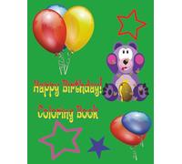 Happy Birthday Coloring Book