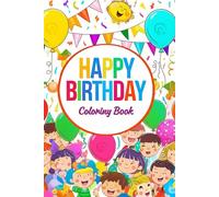 Happy Birthday Coloring Book
