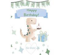 Happy Birthday - Geburtstagsmalbuch: Malbuch zum Geburtstag für kleine Jungs