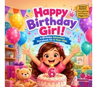 Happy Birthday, Girl!: A Birthday Adventure Storybook for 6-Year-Olds