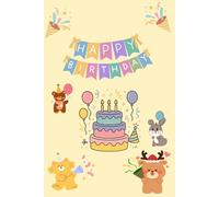 Happy Birthday Notebook Design 1: The Happy Birthday Notebook Design 1 was created as a special gift for a special day.