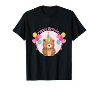Happy Birthday Oso Niño Camiseta