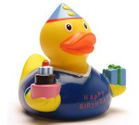 Happy Birthday Patito de baño Boy | Patito de goma | Patito de hule