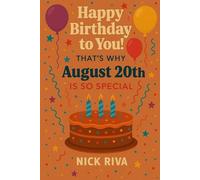 Happy birthday to you! That’s why August 20th is so special: A delightful celebration of history, culture, stars, and personal meaning behind your special day