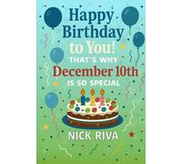 Happy birthday to you! That’s why December 10th is so special: A delightful celebration of history, culture, stars, and personal meaning behind your special day