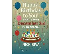 Happy birthday to you! That’s why December 3rd is so special: A delightful celebration of history, culture, stars, and personal meaning behind your special day
