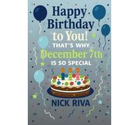 Happy birthday to you! That’s why December 7th is so special: A delightful celebration of history, culture, stars, and personal meaning behind your special day