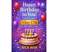 Happy birthday to you! That’s why May 17th is so special: A delightful celebration of history, culture, stars, and personal meaning behind your special day