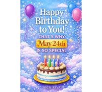 Happy birthday to you! That’s why May 24th is so special: A delightful celebration of history, culture, stars, and personal meaning behind your special day