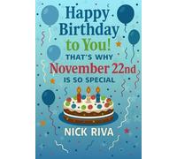 Happy birthday to you! That’s why November 22nd is so special: A delightful celebration of history, culture, stars, and personal meaning behind your special day