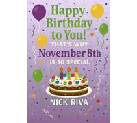 Happy birthday to you! That’s why November 8th is so special: A delightful celebration of history, culture, stars, and personal meaning behind your special day