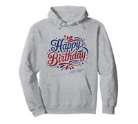 Happy Birthday USA 250th - America's Anniversary 2026 Sudadera con Capucha