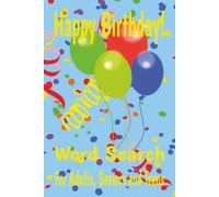 Happy Birthday Word Search Book