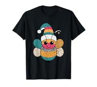 Happy Bumblebee con Sombrero navideño, Alegre Camiseta