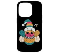 Happy Bumblebee con Sombrero navideño, Alegre Carcasa para iPhone 14 Pro